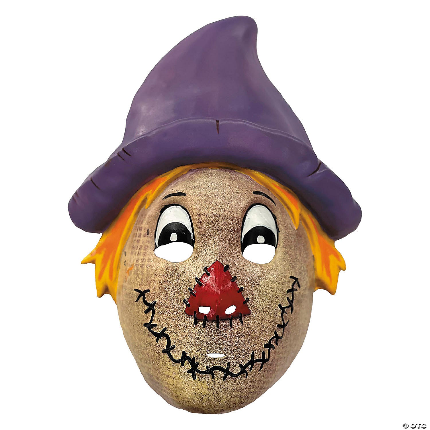 halloween ends& 8482  corey scarecrow plastic mask   one size~macnmf110