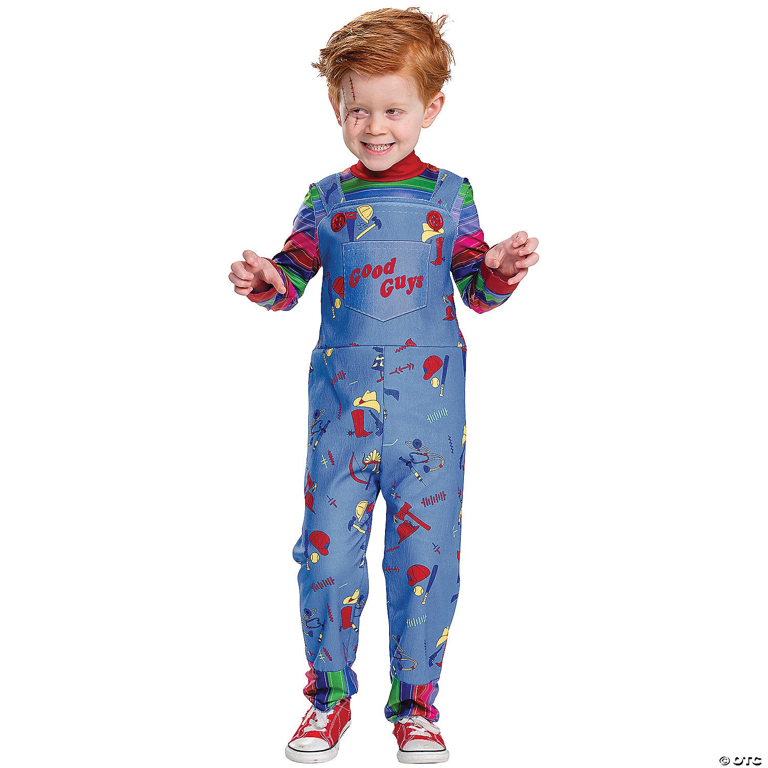 toddler chucky costume   3t 4t~dg118679m