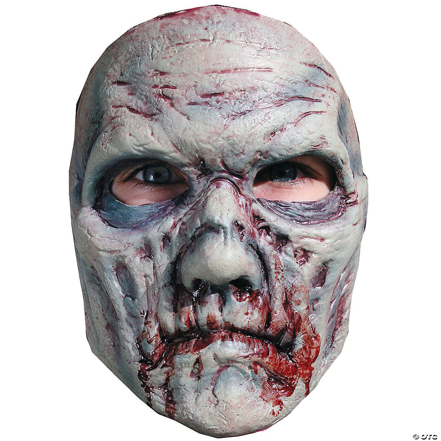 latex bruce spaulding zombie 8 adult mask~ma34