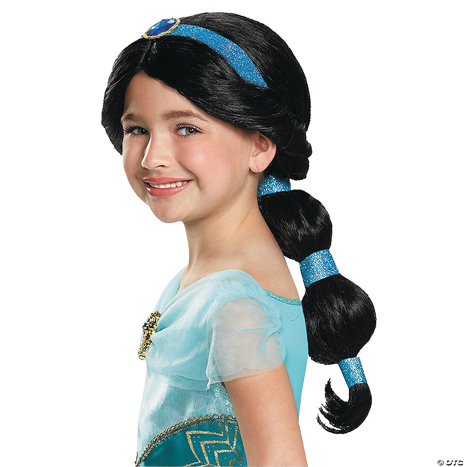 girl s disney s aladdin deluxe jasmine wig~dg65377