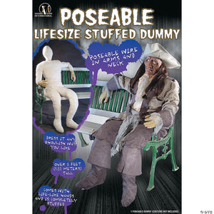 poseable life sized stuffed dummy decoration~mr124202