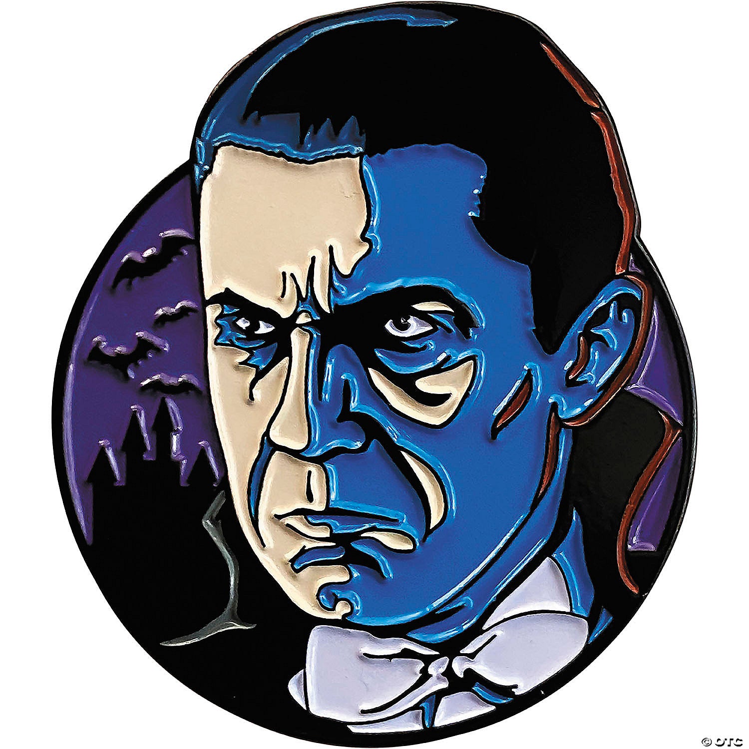 2  dracula& 8482  bela lugosi dracula character face full color enamel pin~malesf100