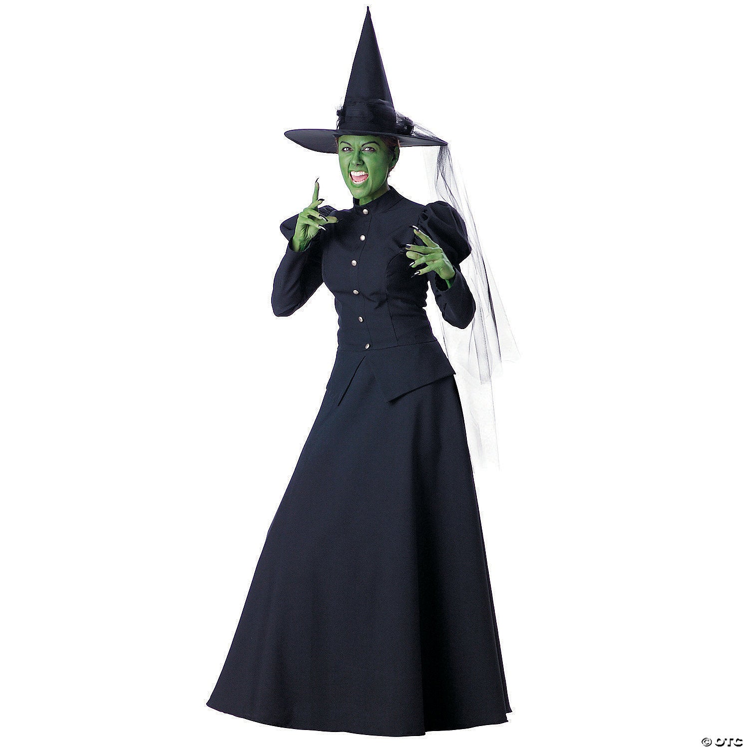 women s wicked witch deluxe costume   medium~ic1022md