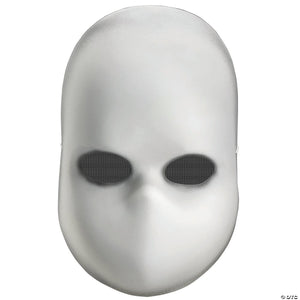 adults blank black eyes doll mask~dg23927