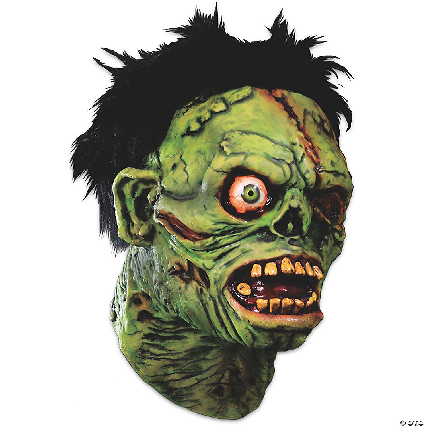 trick or treat studios shock monster overhead halloween mask with hair~majm100