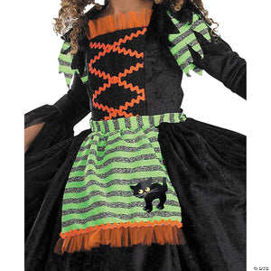 toddler girl& 8217 s witch storybook costume   3t 4t~dg2179m-a02