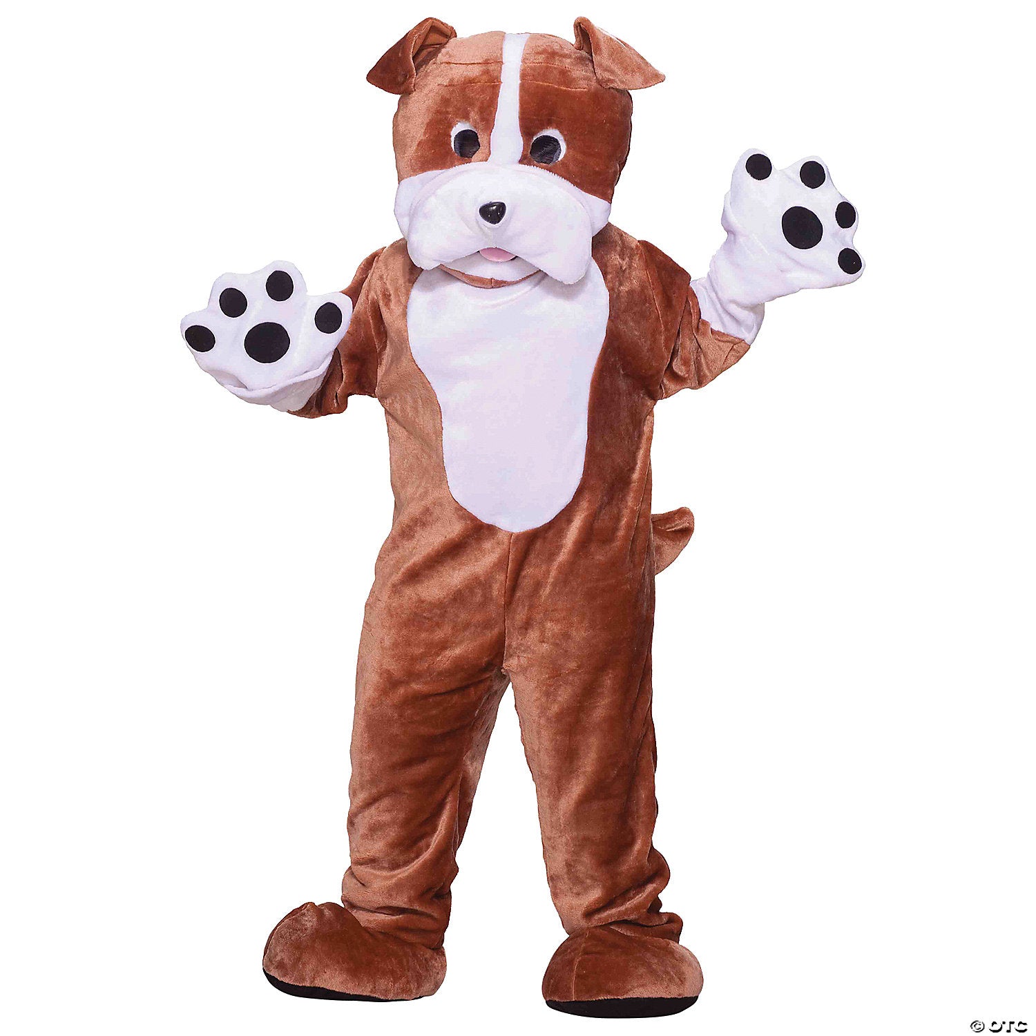 adults bull dog mascot costume~fm68212