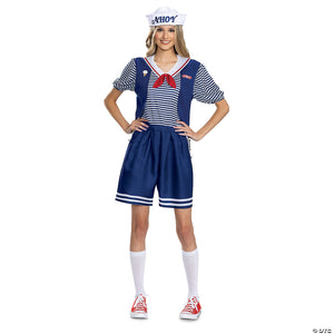 women s deluxe stranger things& 8482  robin scoops ahoy costume   extra large 18 20~dg123699f