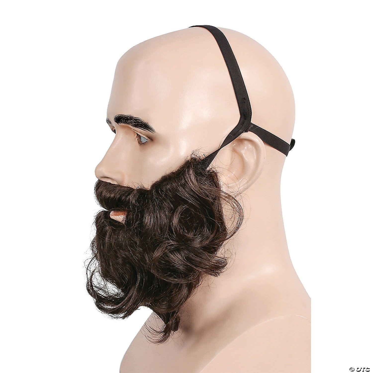 adults brown bargain biblical beard with mustache~lw443mbn-a02