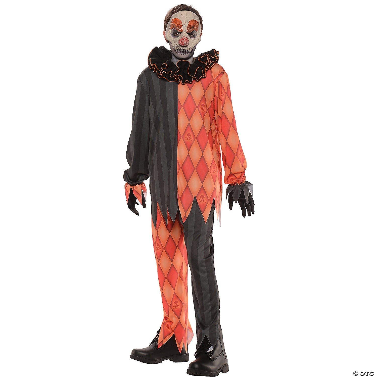 Boy's Evil Clown Costume