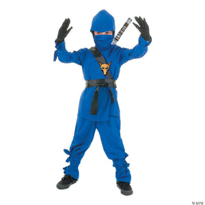 kids blue ninja halloween costume   small~ur25845sm