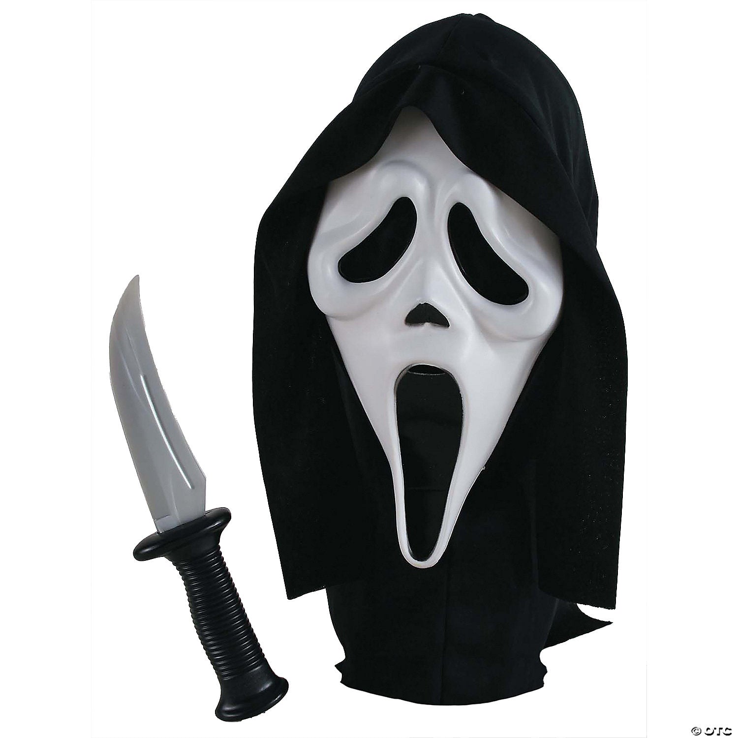 scream& 8482  ghostface mask with knife~fw93228-a01