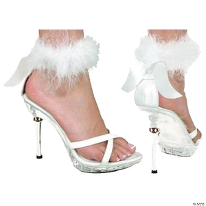 white high heel sexy angel shoes   medium~ha50wtmd