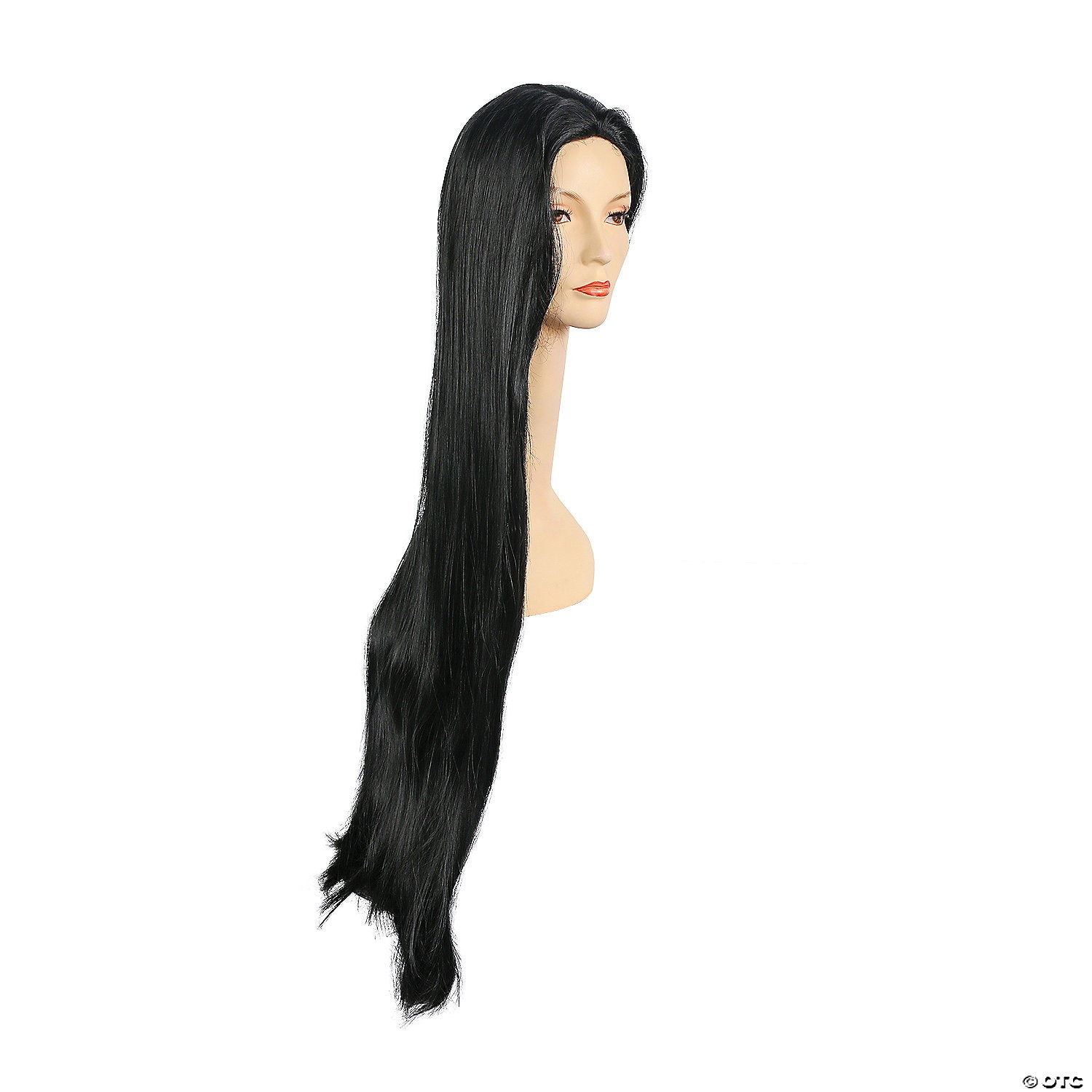 40  long straight 1448 wig black 1~lw378bk