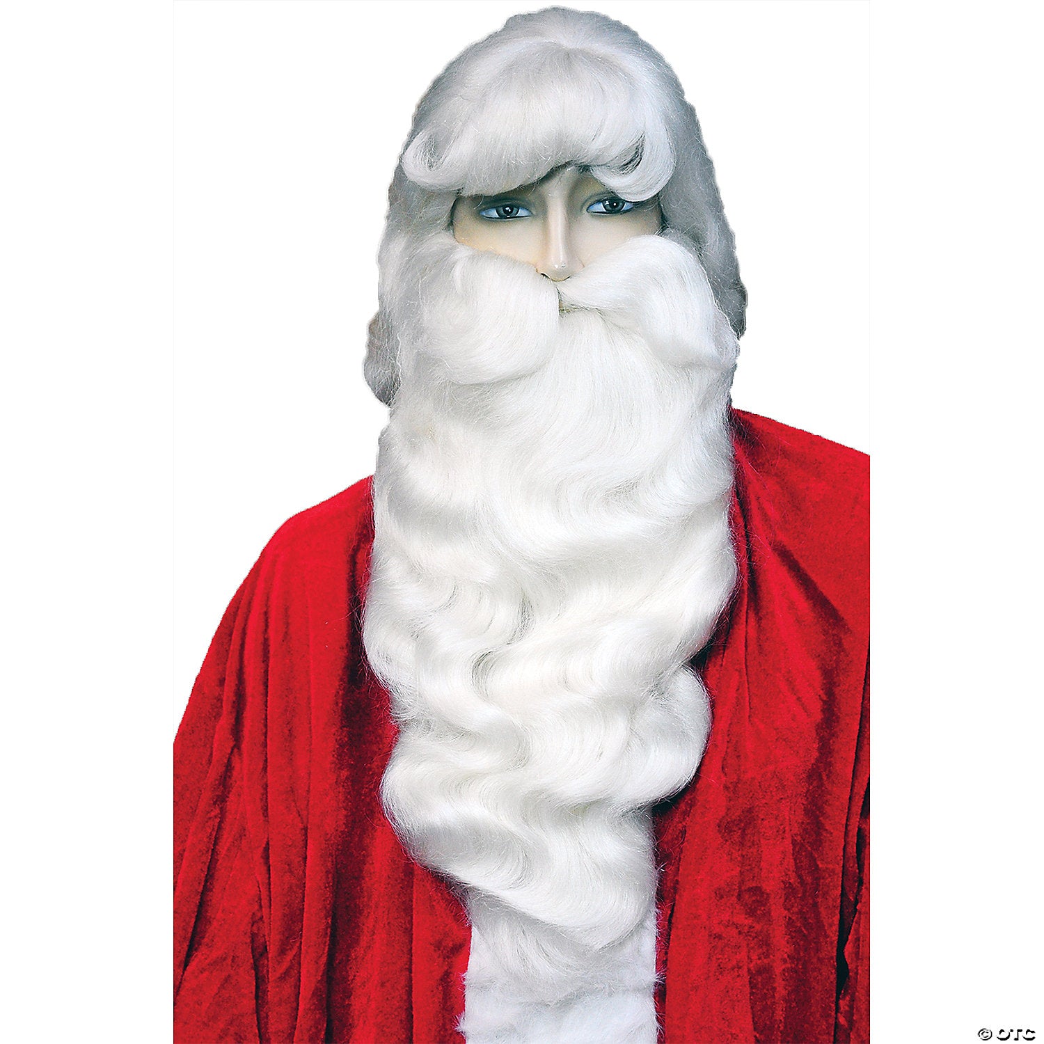 santa wig & beard yak set with attached mustache~lw70wty