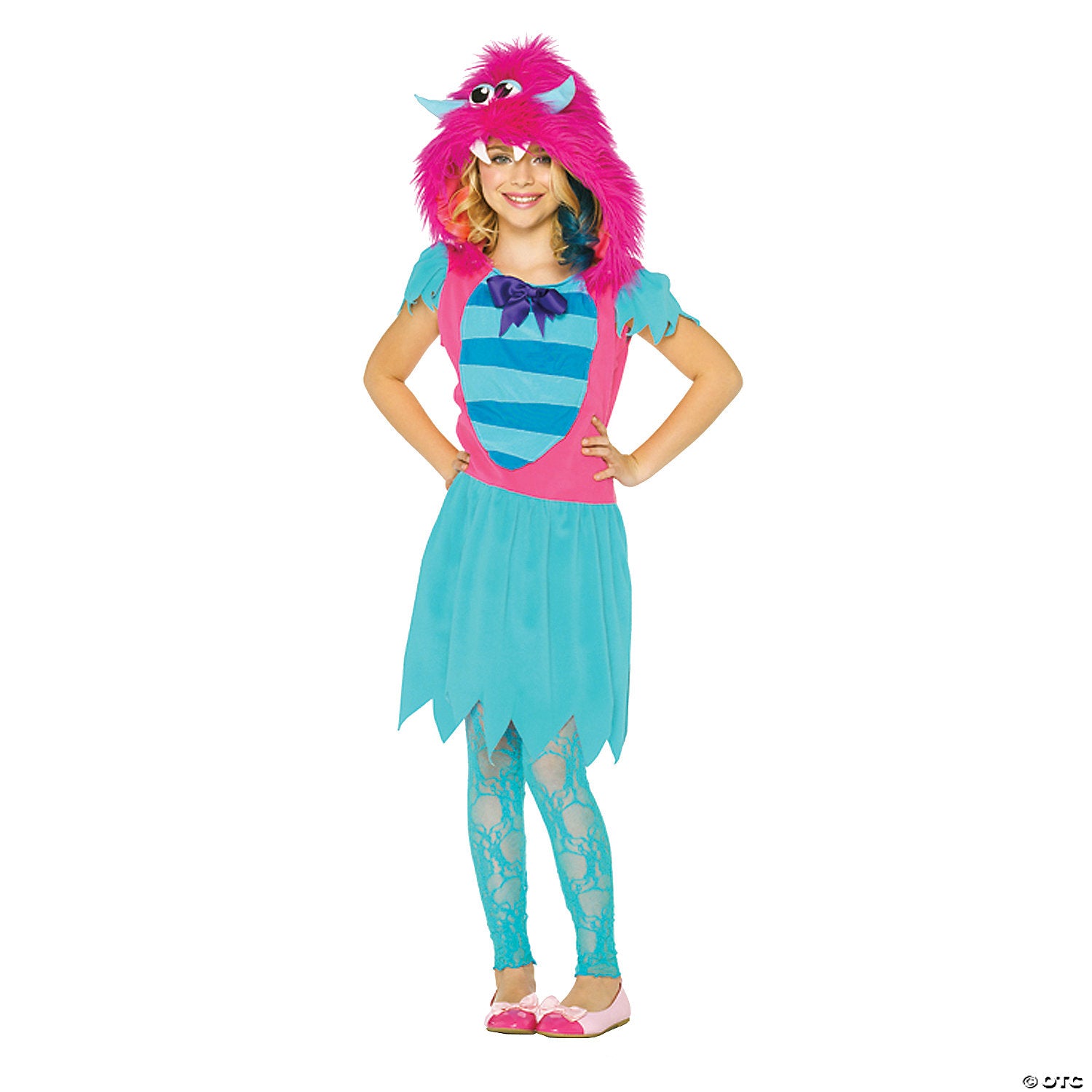 girl s growling monster costume~uac48175lg-a01