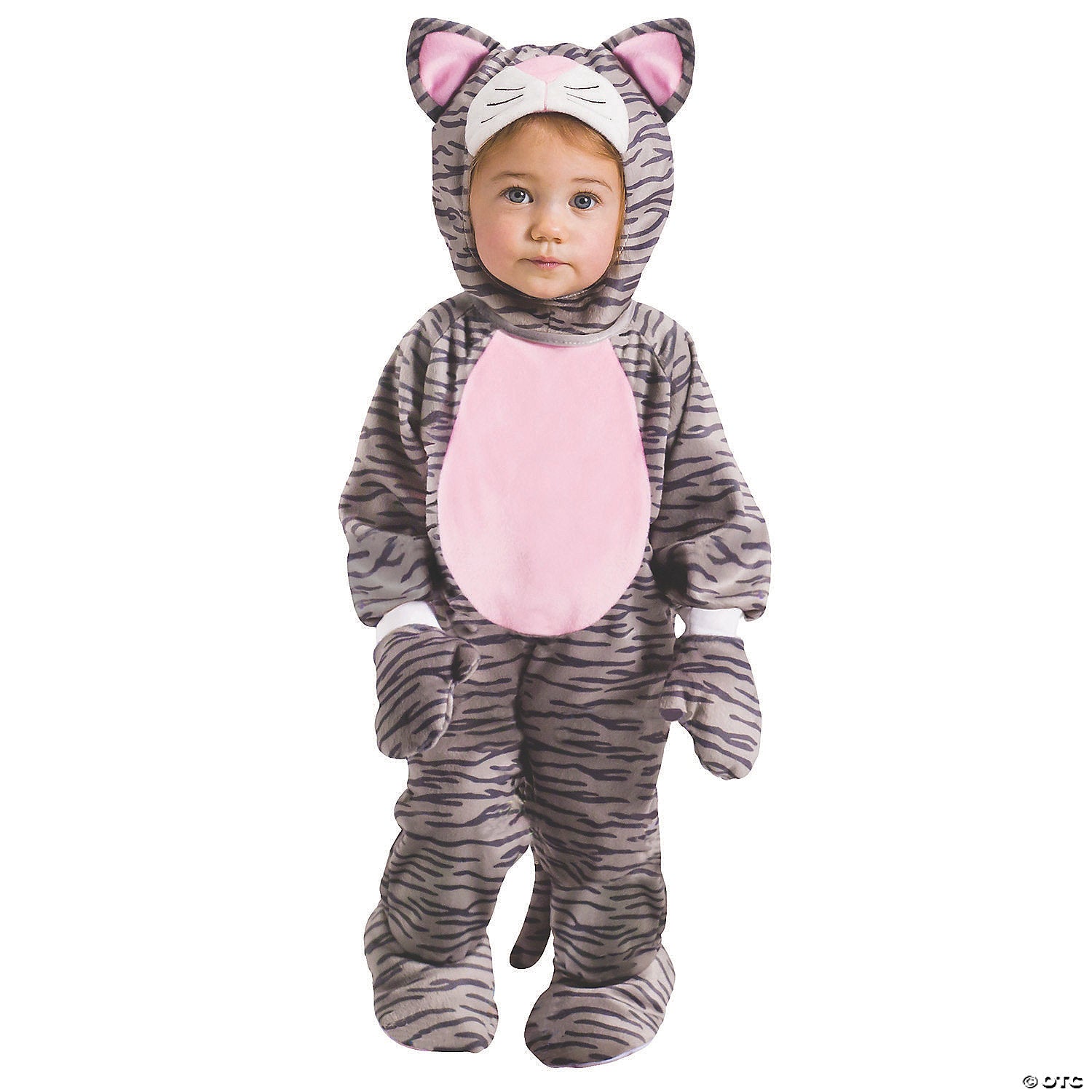 baby grey stripe kitten costume   12 24 months~fw117041l-a01