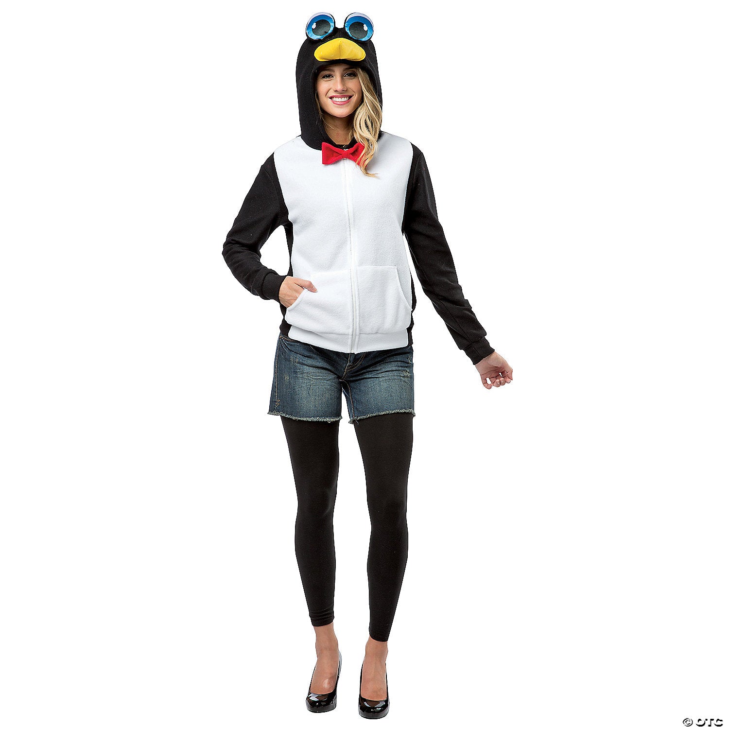 adult penguin hoodie~gc16003md-a01