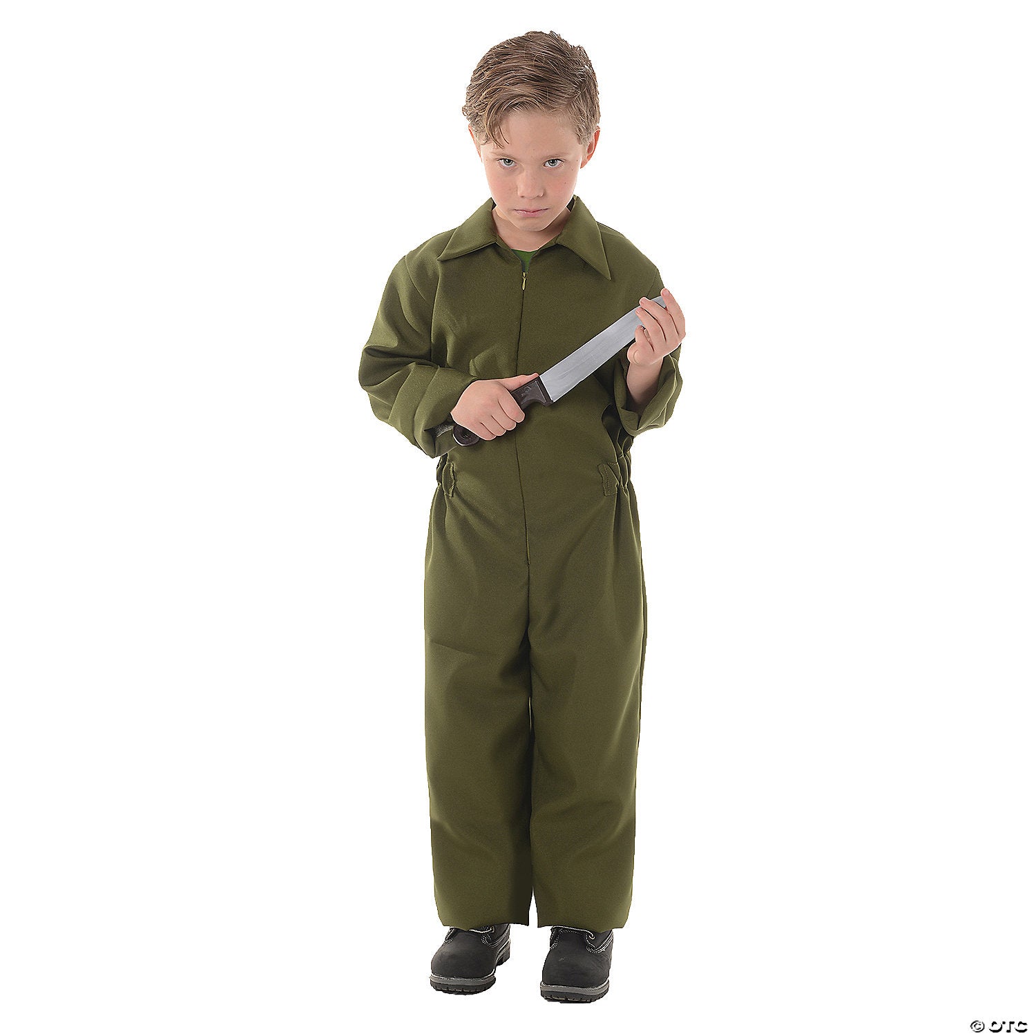 kids khaki horror jumpsuit costume 4 6~ur27626kksm