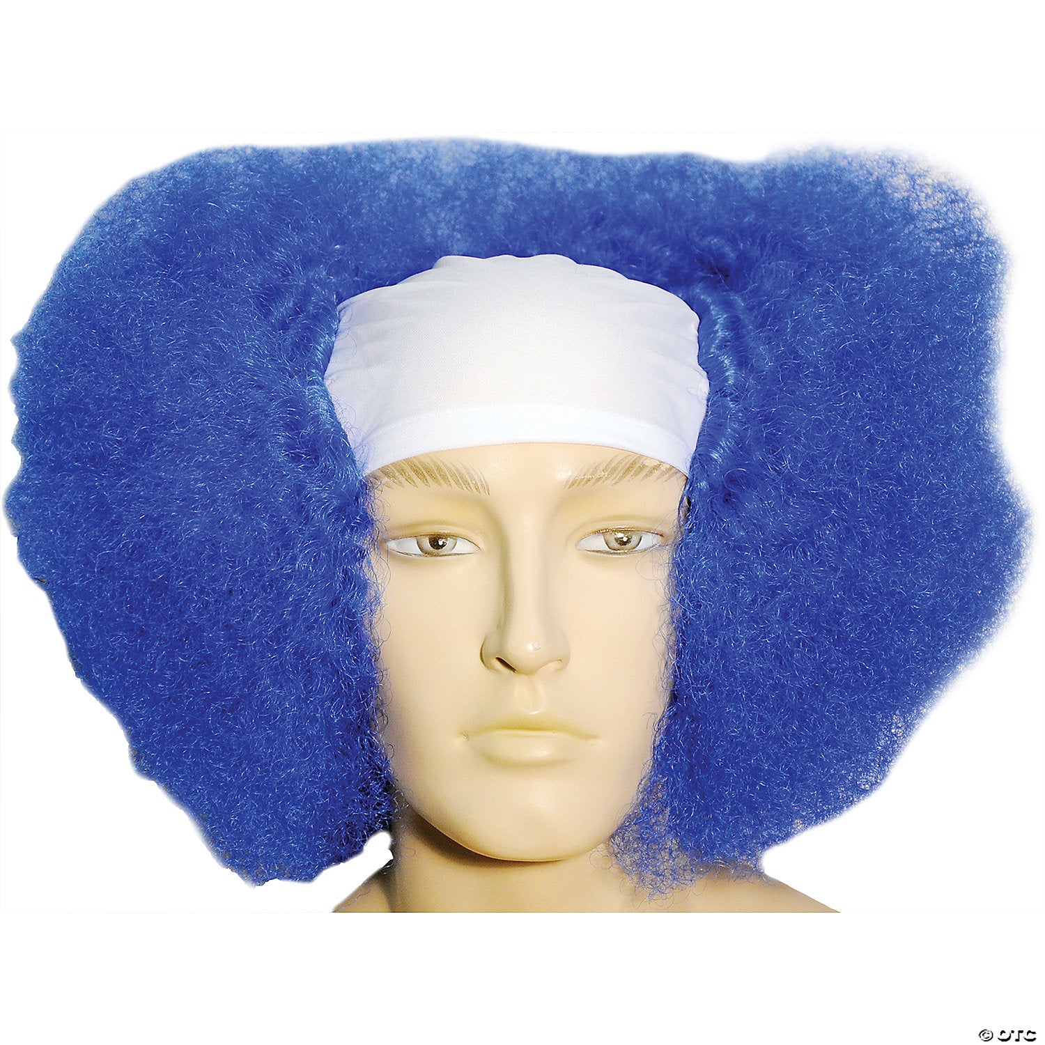 adults bald curly clown wig~lw550bu