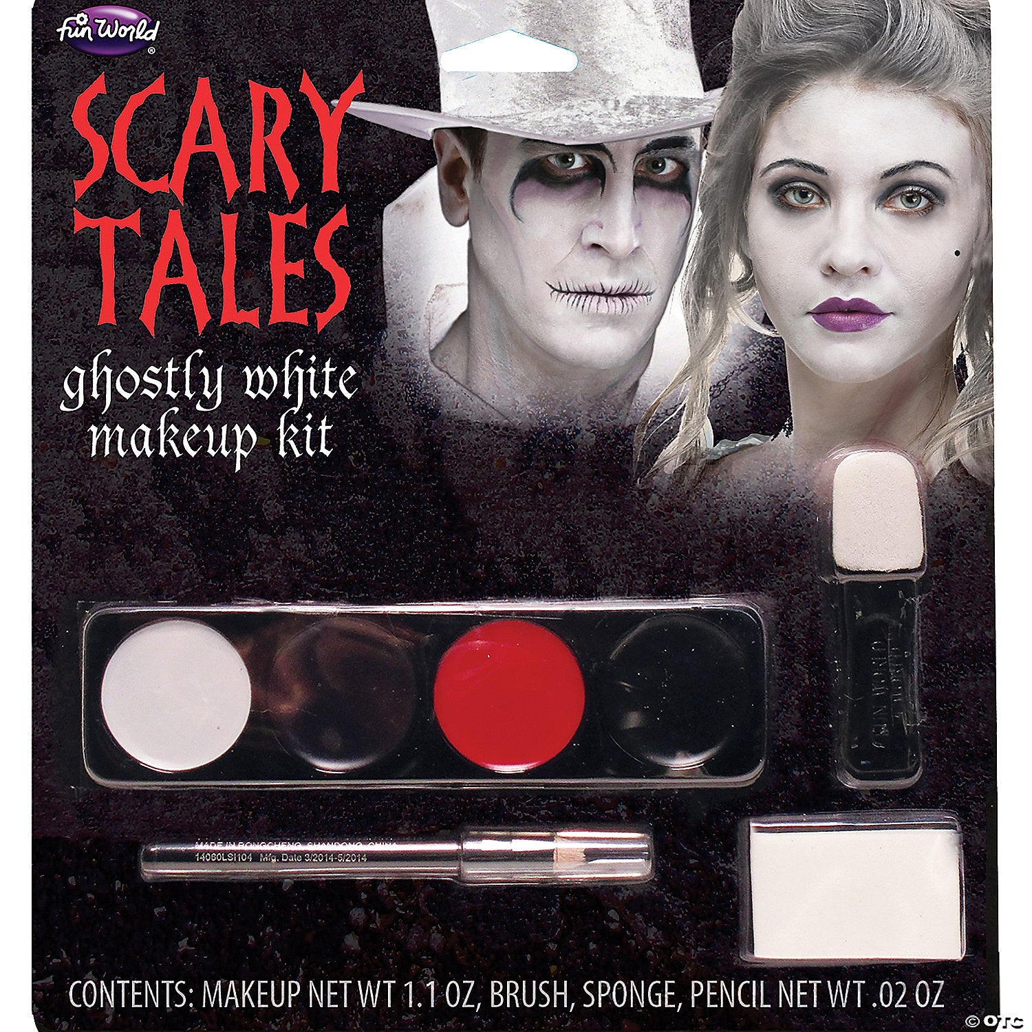 scary tales ghost makeup~fw5615cst