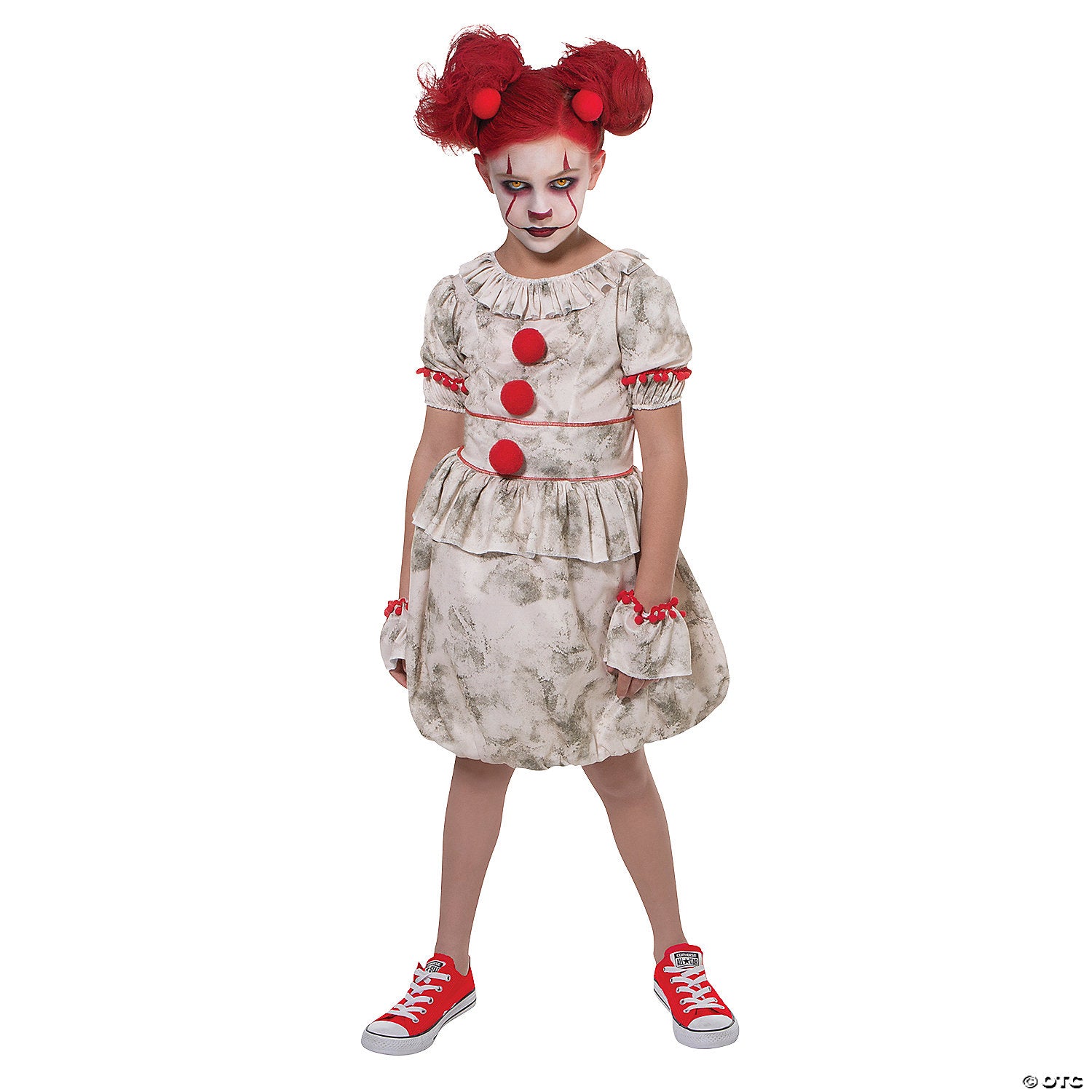 girl s dancing clown costume   large~lf40703mrlg