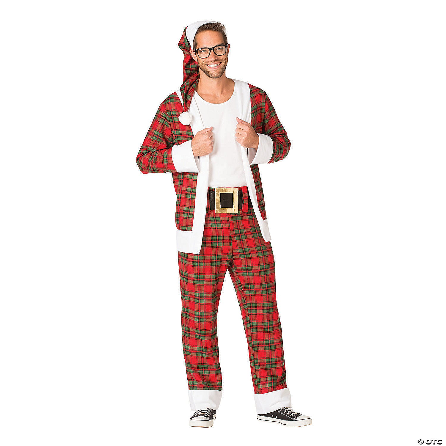 men& 8217 s hipster mr  claus costume   medium~gc761