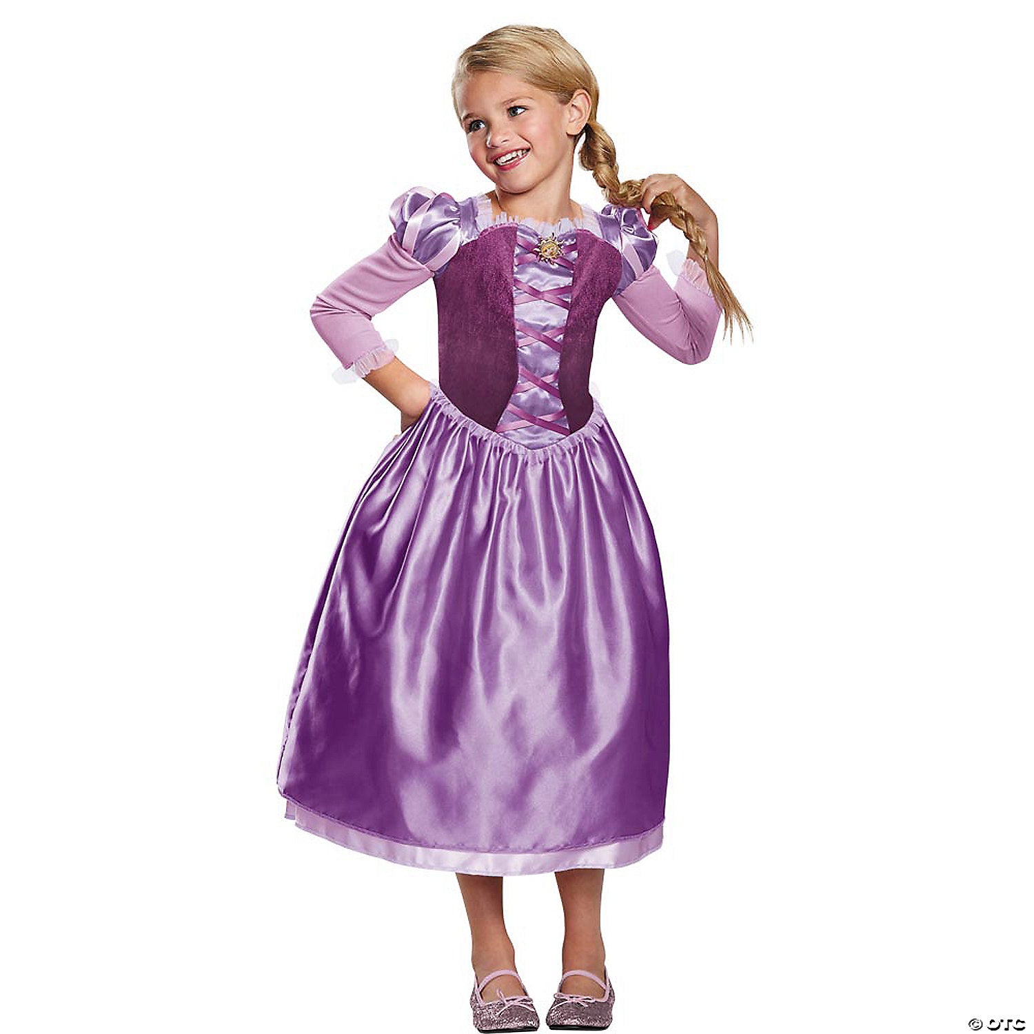 toddler girl s classic rapunzel day dress costume   3t 4t~dg23064m