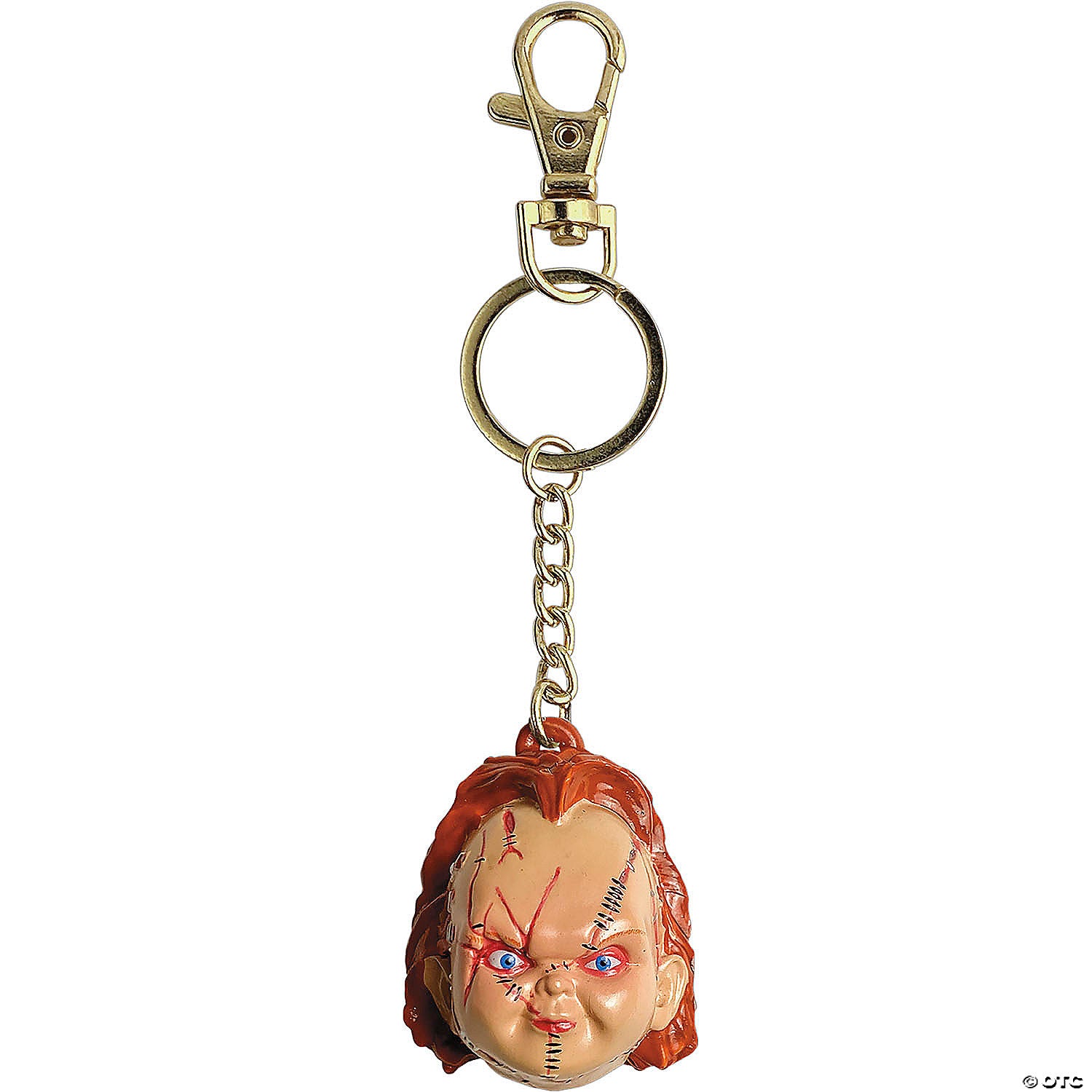 child& 8217 s play& 8482  bride of chucky chucky keychain~matgus123