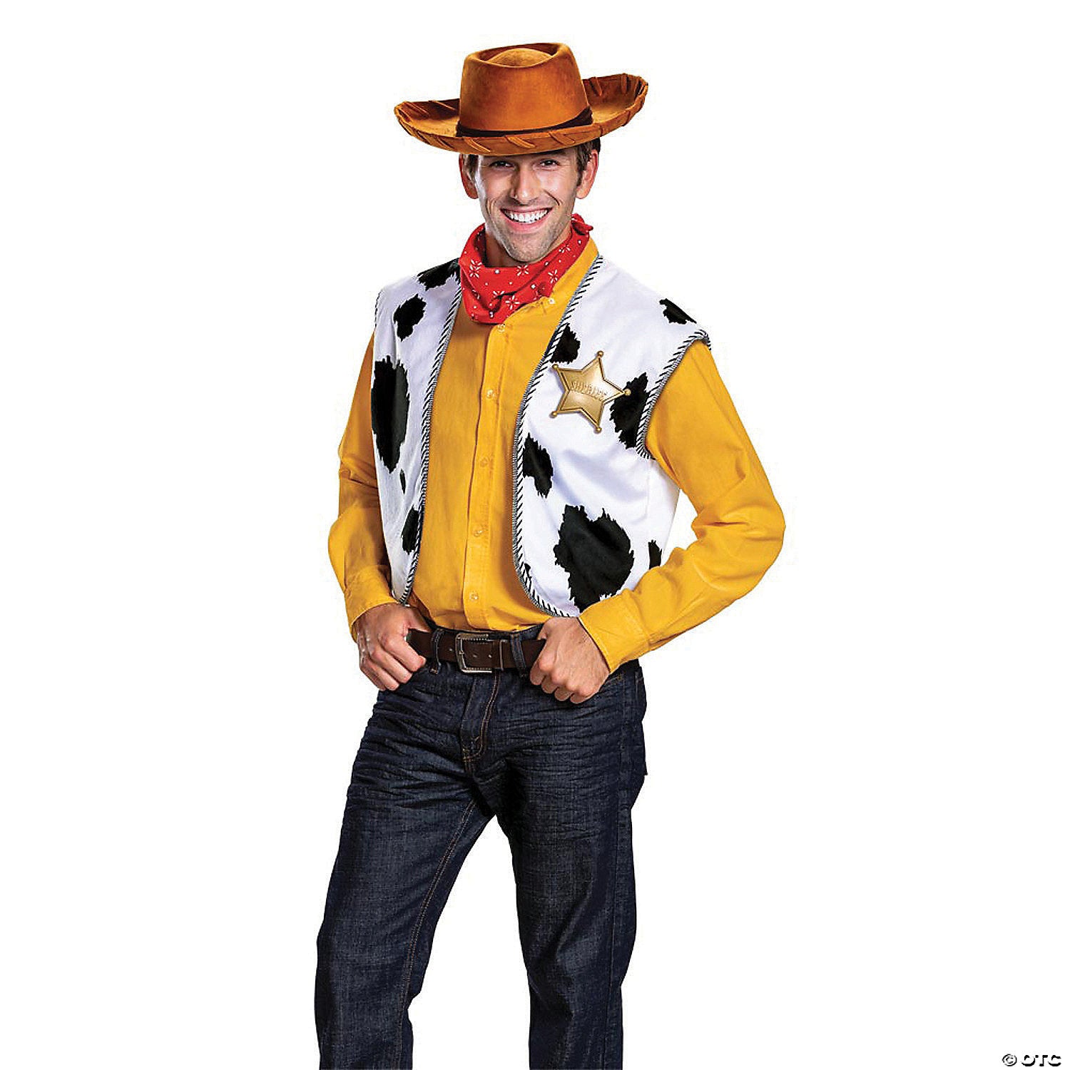 men s deluxe toy story 4& 8482  woody costume kit~dg23991