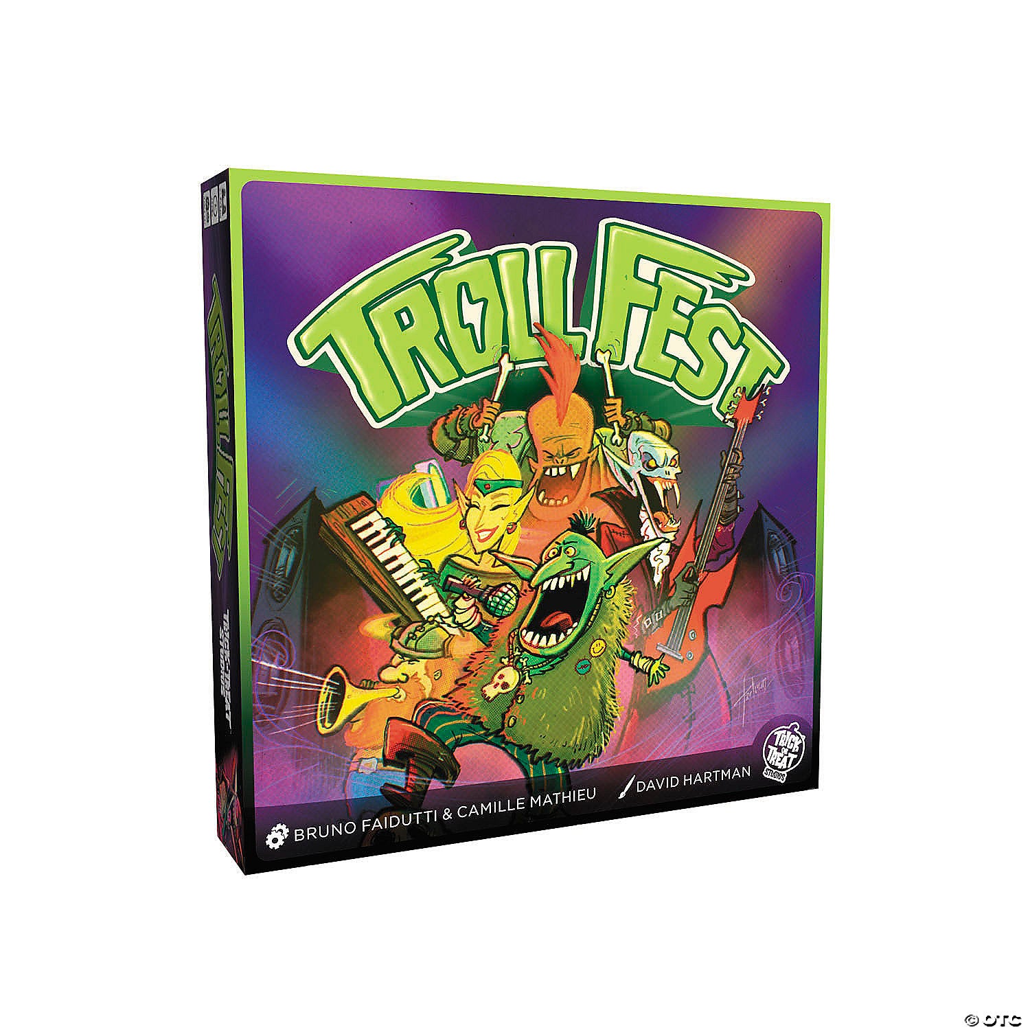 trollfest board game for 3 to 6 players~matpqtfb01-a01