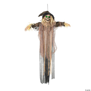 4  light up hanging skeleton scarecrow halloween decoration~atc00054-a02