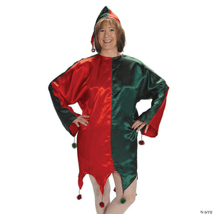 satin jingle elf   adult~ae1102