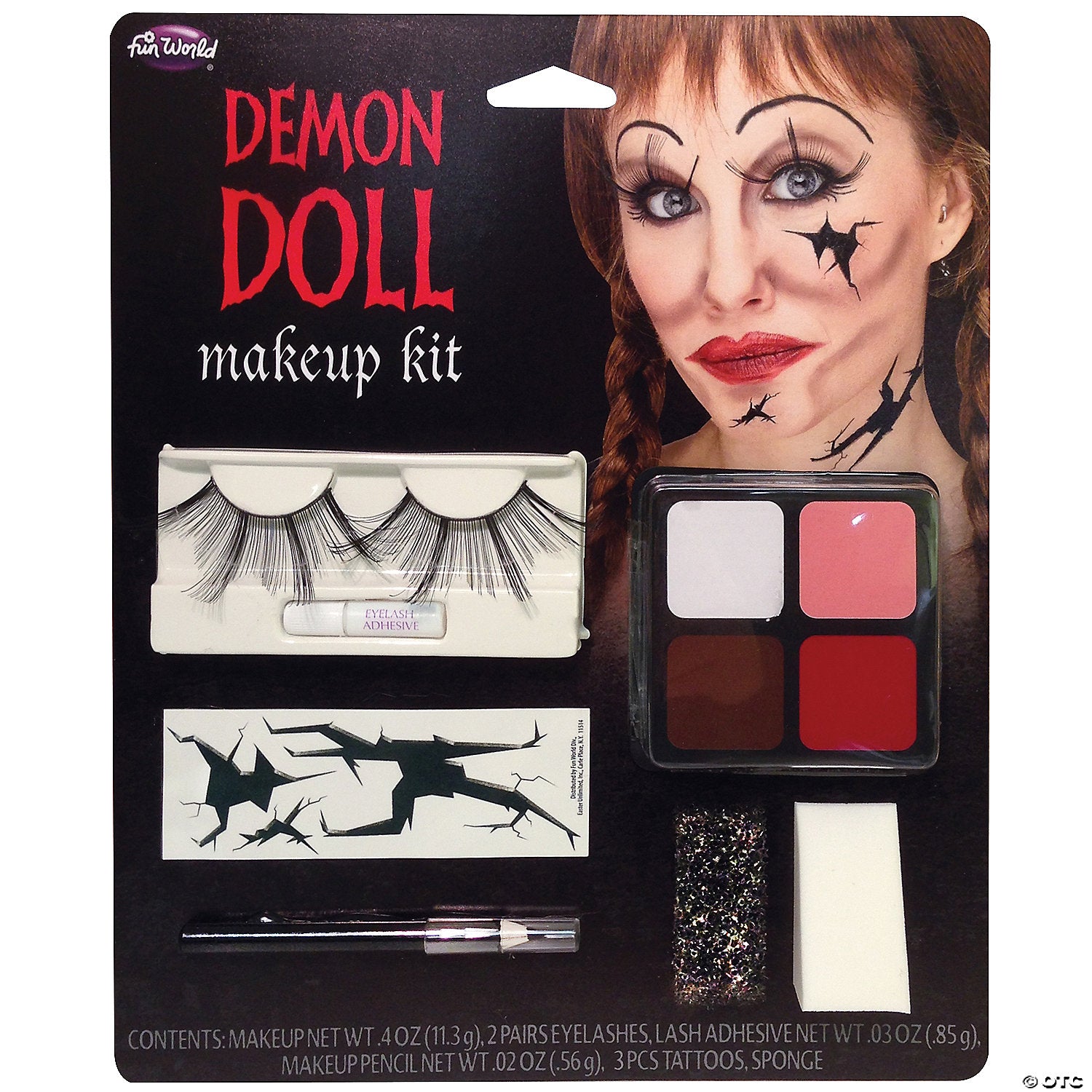 demon doll face makeup kit~fw5638ad