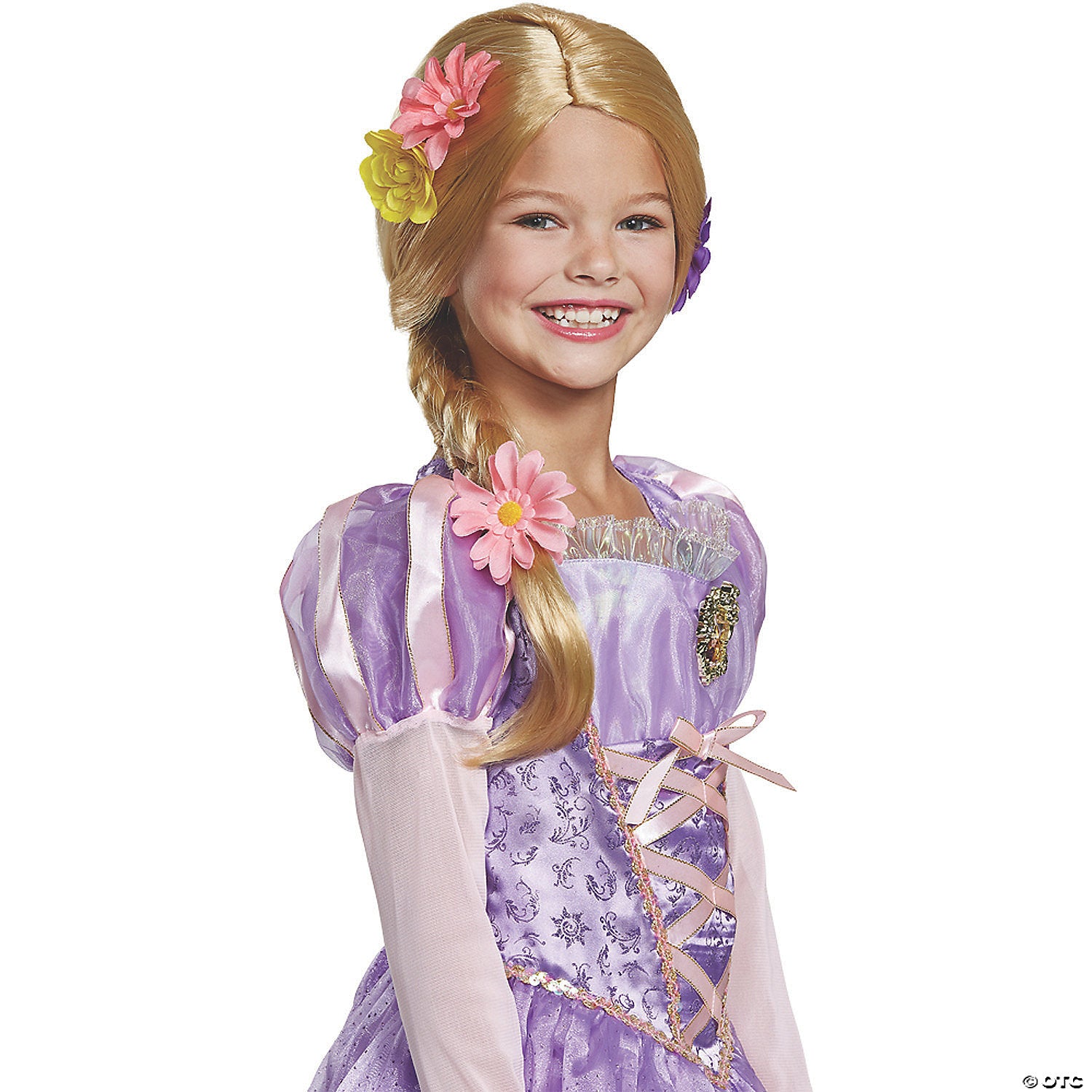 kids disney s tangled rapunzel deluxe wig~dg79551