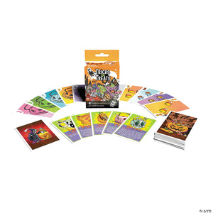 tricks and treats halloween candy card game for 2 to 4 players~matpqttb01-a03