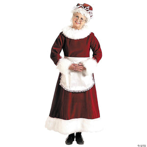 women& 8217 s mrs  claus long dress costume   large~ae13md