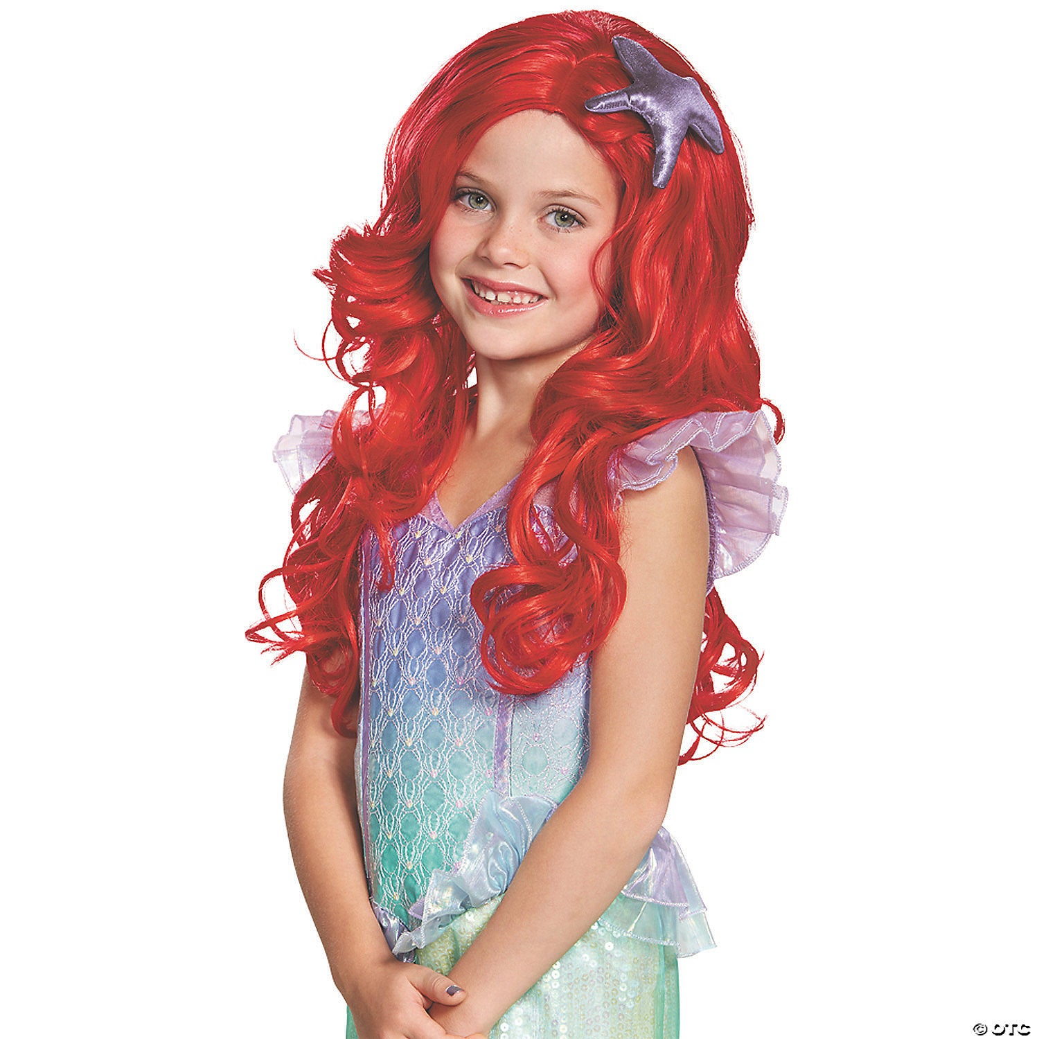 kids disney s the little mermaid ariel ultra prestige wig~dg98529