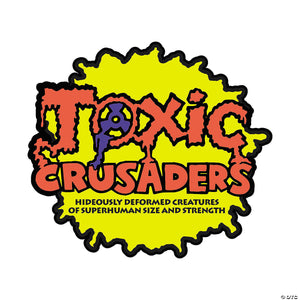 the toxic crusader& 8482  logo full color enamel pin costume accessory~masfte105