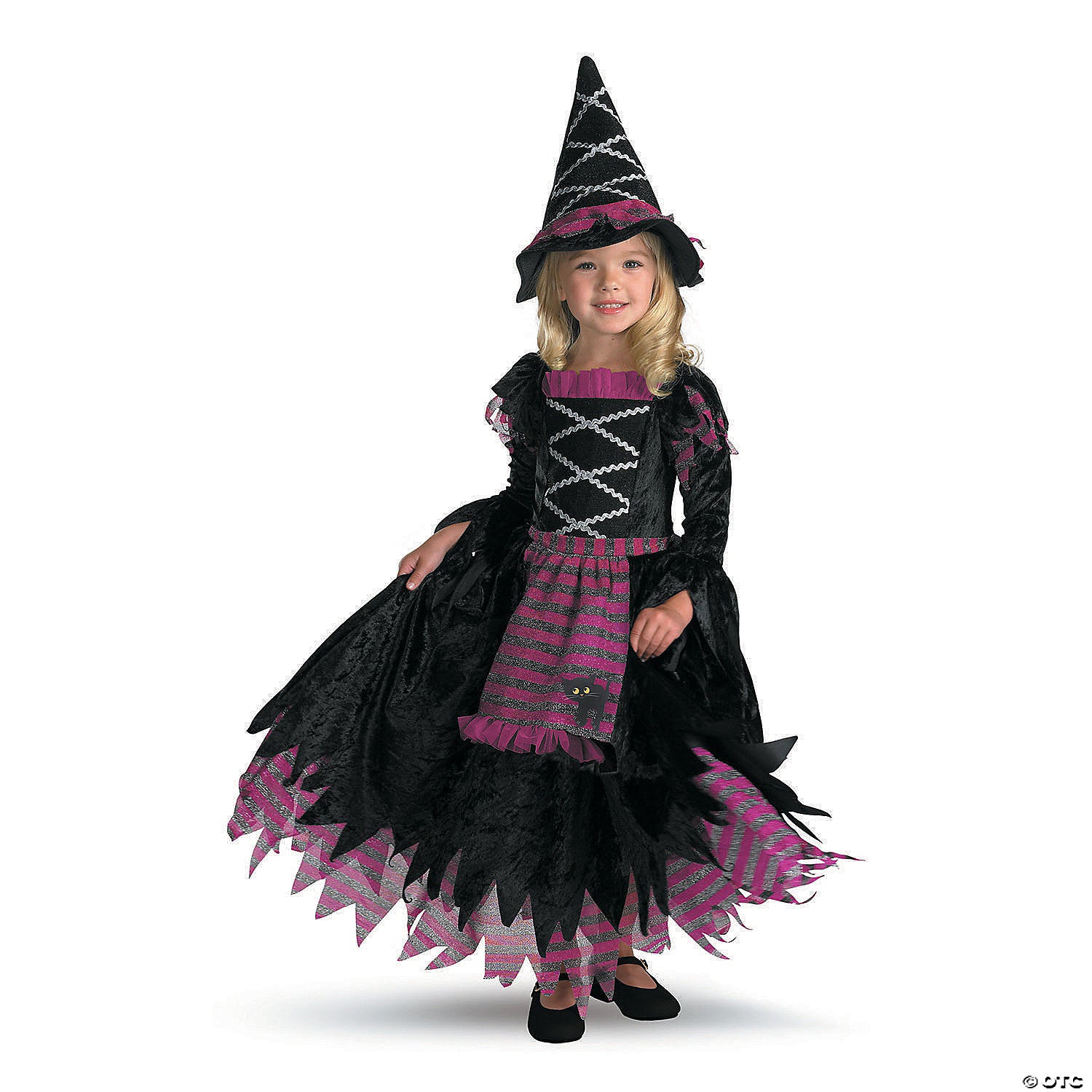 toddler girl& 8217 s fairy tale witch gown costume   2t~dg3216s