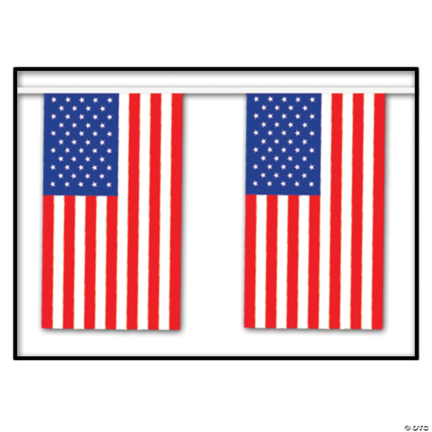 american flag banner~bg50710-a01