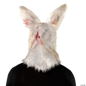 adults bloody rabbit full head covering halloween mask & 8211  one size~mcbam004-a01