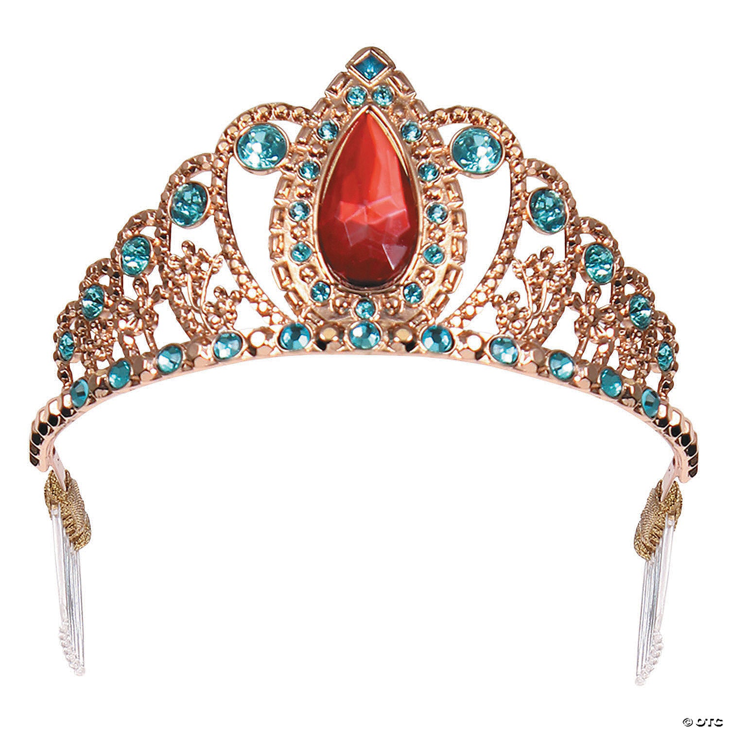 kids disney s elena of avalor red & gold tiara~dg10246