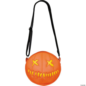 trick & 8217 r treat& 8482  lit sam o& 8217  lantern bag with adjustable strap~makale101