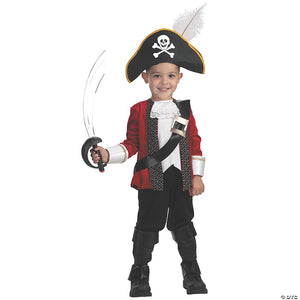 toddler boy& 8217 s el capitan pirate costume   3t 4t~dg2163m