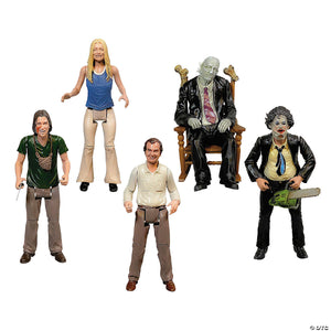 12 pc  5  the texas chainsaw massacre& 8482  figures~mattrl155