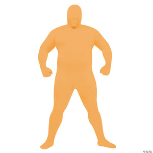 adult s plus size orange skin suit costume~fw131265or