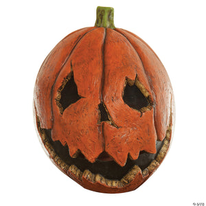 adults last night pumpkin latex mask~tb26812