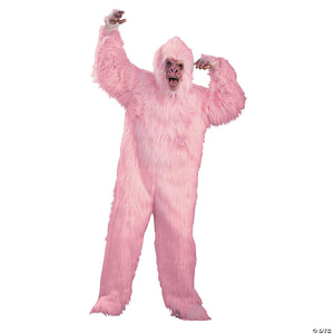 adults pink gorilla mascot costume~fm64633