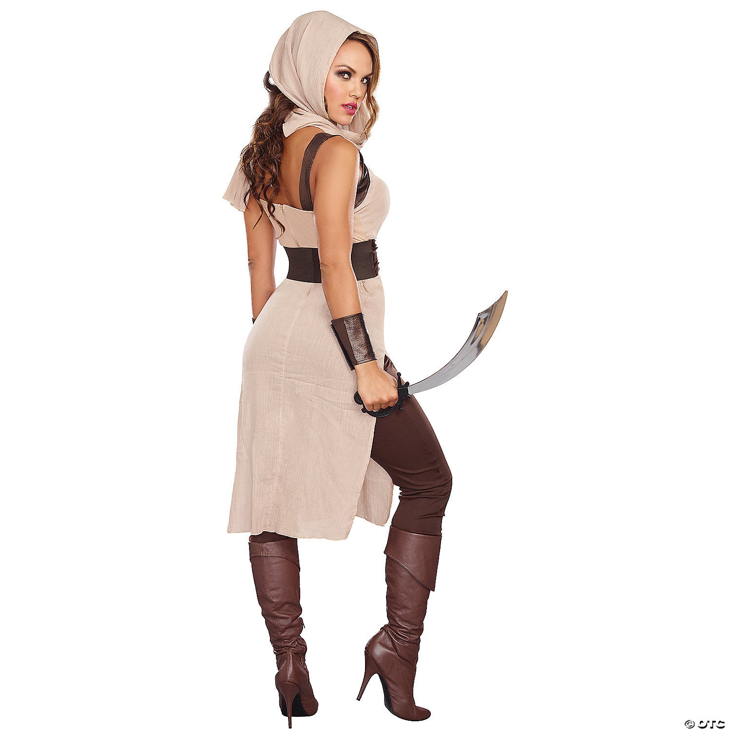 women s desert warrior woman costume~rl10254md-a01